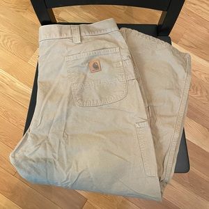 EUC Carhartt Original Dungaree Fit Khakis